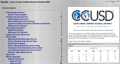 Desktop Screenshot of moodle.ccusd93.org