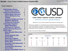 Tablet Screenshot of moodle.ccusd93.org